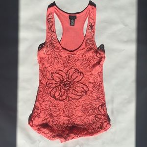 Lacey tank top